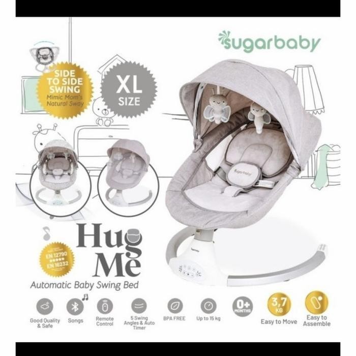 SUGAR BABY HUG NE AUTOMATIC BABY SWING BED/BOUNCER BABY