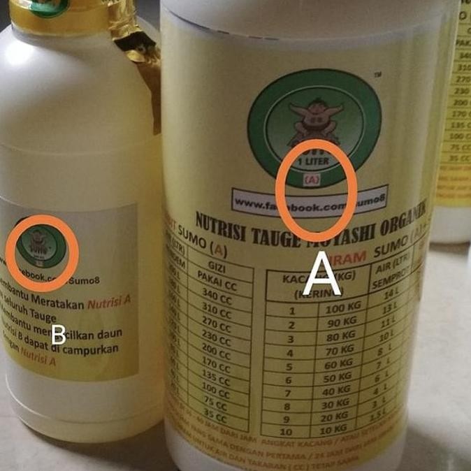 Paket Sumo Cair & Obat Merah Tauge