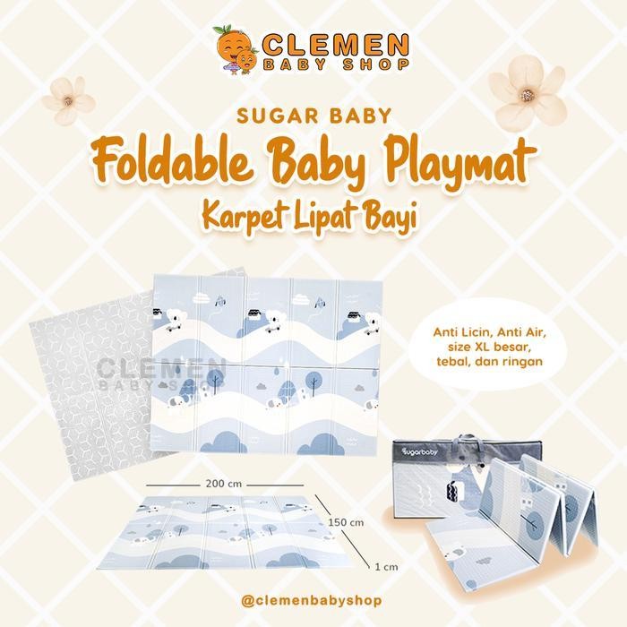 Sugar Baby Foldable Baby Playmat (Karpet Lipat Bayi)