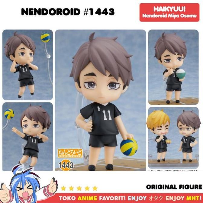 Nendoroid Haikyuu 1443 Miya Osamu Inarizaki Figure Anime Original
