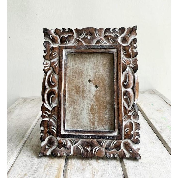 Picture Frame / Pigura / Bingkai Foto Kayu Rustic Balinese Natural