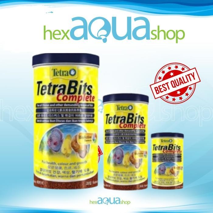Tetra Bits pakan pelet ikan 30gr 93gr 300gr 1150gr