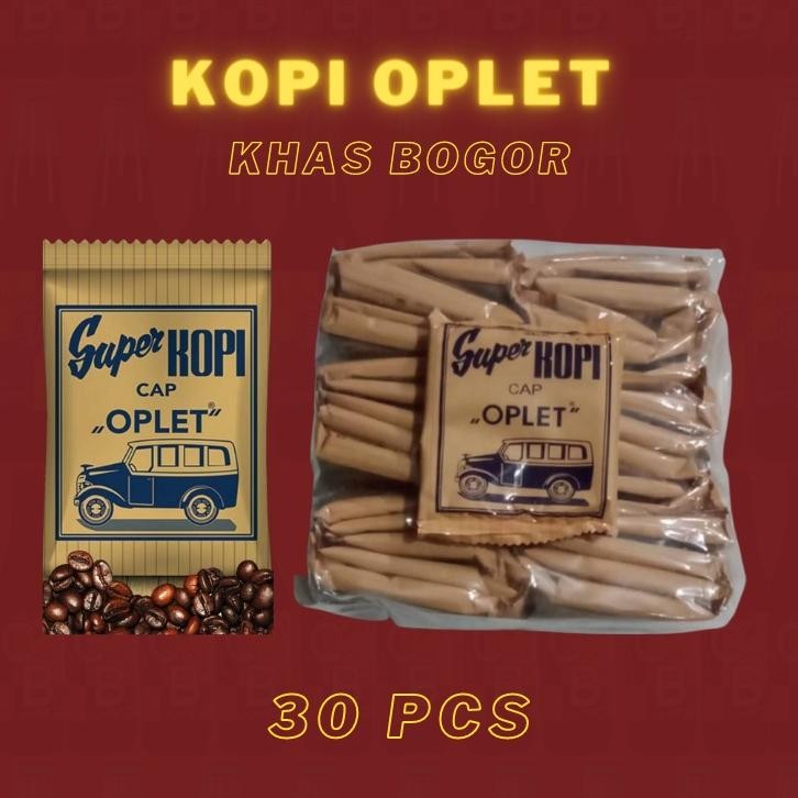 TERLARIS OPLET Kopi Oplet TANPA Gula Isi 30 pcs OPLET Siap kirim