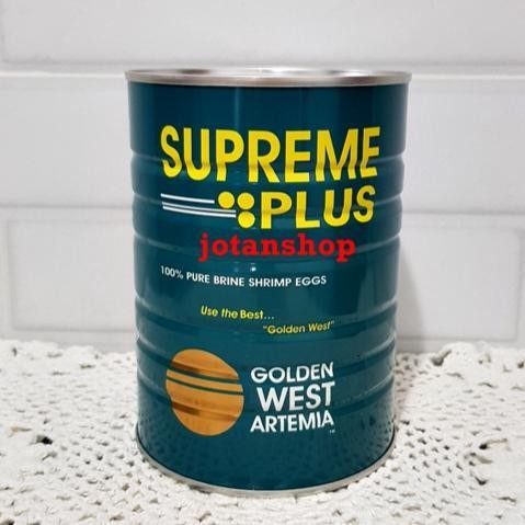 Kaleng Artemia Supreme Plus Golden West 425gr Original 425 gr kultur