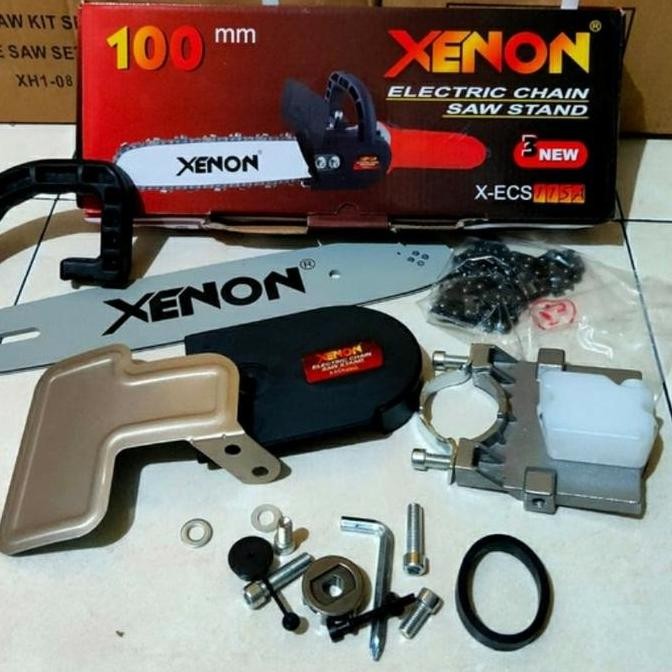 BEBAS ONGKIR - XENON X-ECS 115A Adaptor Gergaji 12 inch Mesin Gerinda Mini Chain