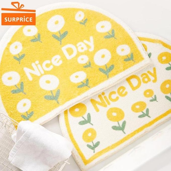 DR321>> Keset Karakter Lembut / Keset Alas Kaki Karakter Kucing Anti Slip