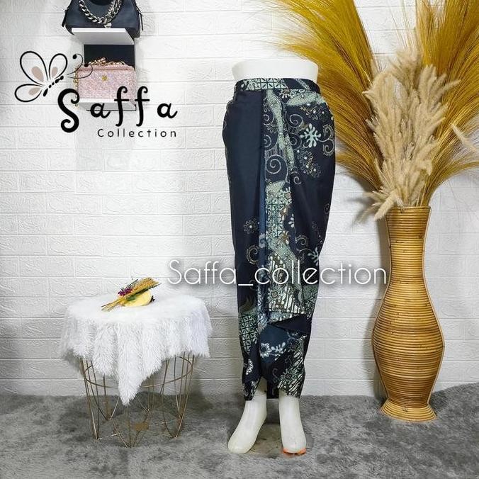 Promo rok rempel batik / rok rempel batik karet COD