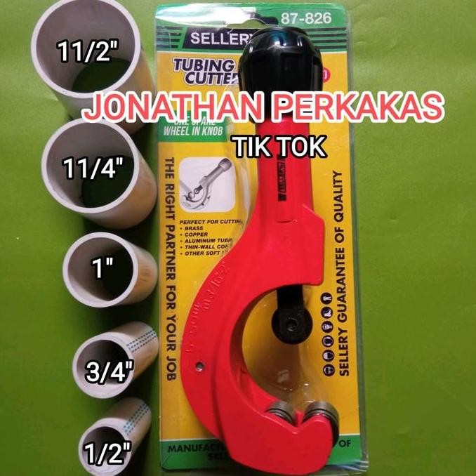 Tubing Cutter Sellery 3/16"--1 1/2"