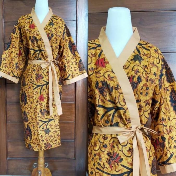 Kimono Mandi/Bathrobe/Spa Batik Premium Pria Wanita Free Size