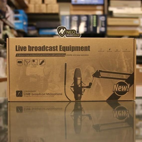 BM800 Paket Lengkap Studio Condenser Microphone