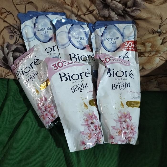 biore body foam refill 800 ml/ biore body wash 800 ml ORI