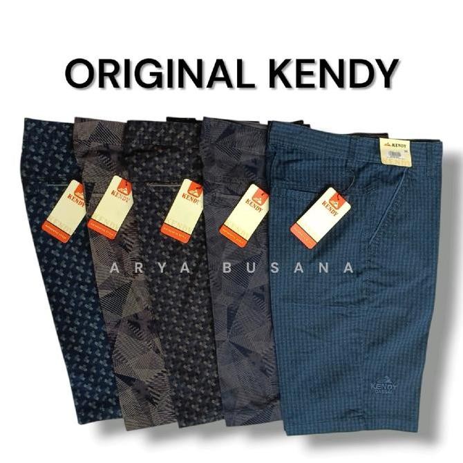 Promo CELANA KENDY PENDEK MOTIP PRIA PINGGANG KANCING COD