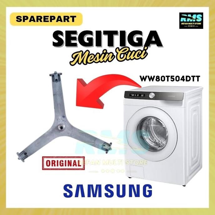 Segitiga Mesin Cuci Frontloading Samsung Ww80T504Dtt