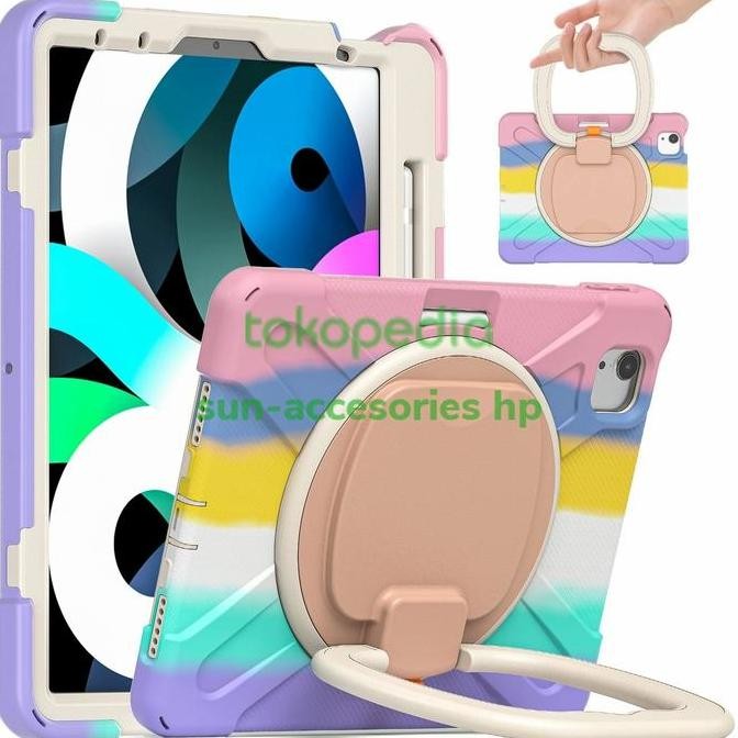 Casing Armor Hybrid Ring Standing Ipad Air 4 /Ipad Pro 11 2020