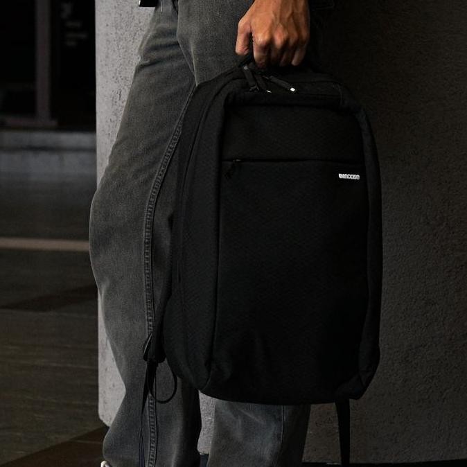 Incase Backpack Icon Lite Diamond Ripstop - Perak (Inbp100390-Gry)| Tas Ransel | Tas Pria Wanita | T