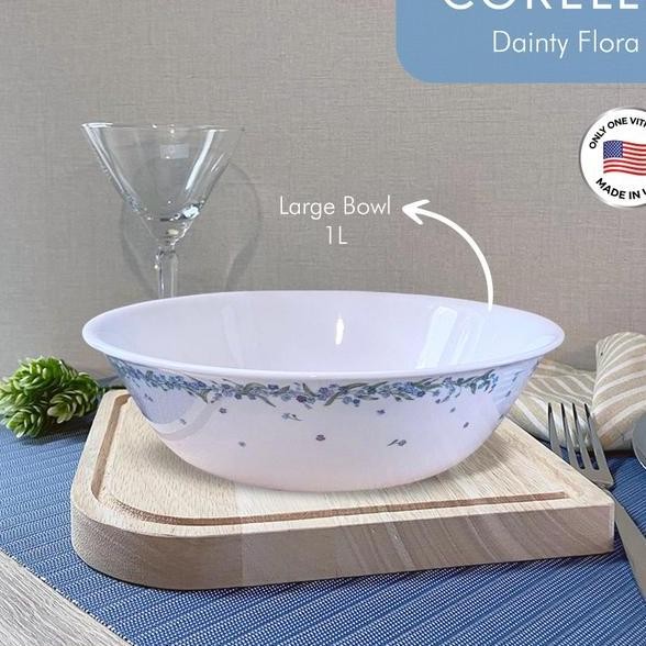 Corelle Dainty Large Bowl 1L Mangkok Besar