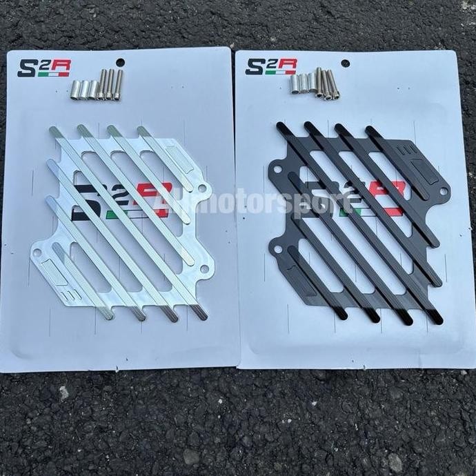 Cover Radiator Vario125-150 Old/New Tameng Radiator Vario150 Tutup Radiator Aluminium Cnc Model Viet