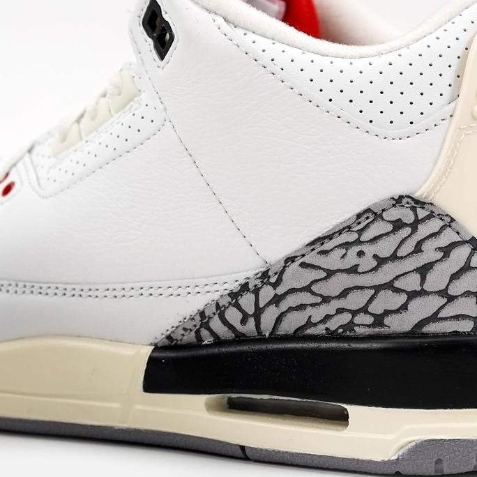 Air Jordan 3 Retro White Cement Reimagined Gs (100% Authentic)
