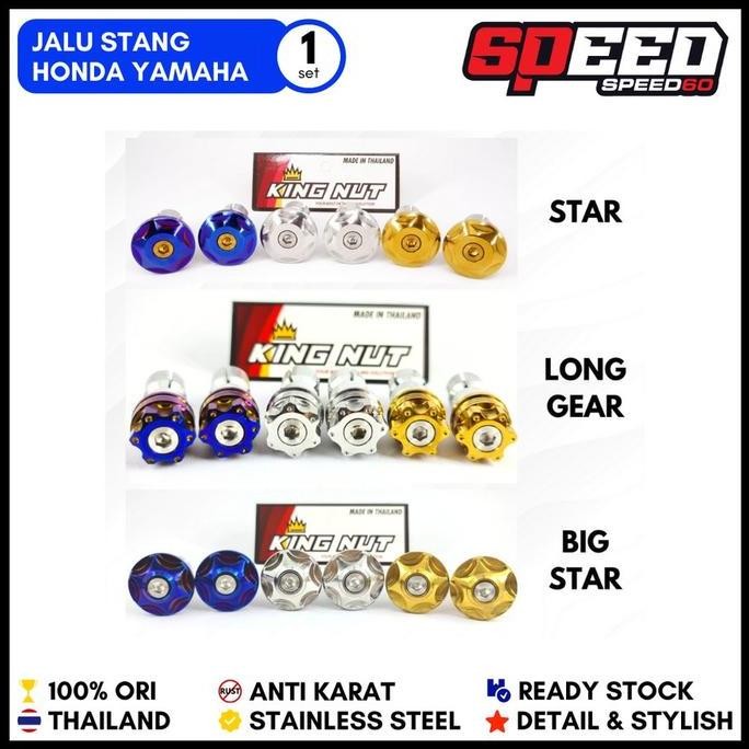 Jalu Stang Thailand Yamaha Universal Probolt Stainless Steel Thailand King Nut Thailand