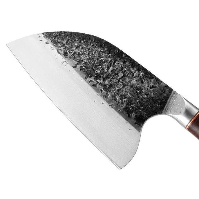Pisau Dapur Pemotong Daging Super Tajam Carbon Steel Original Jepang