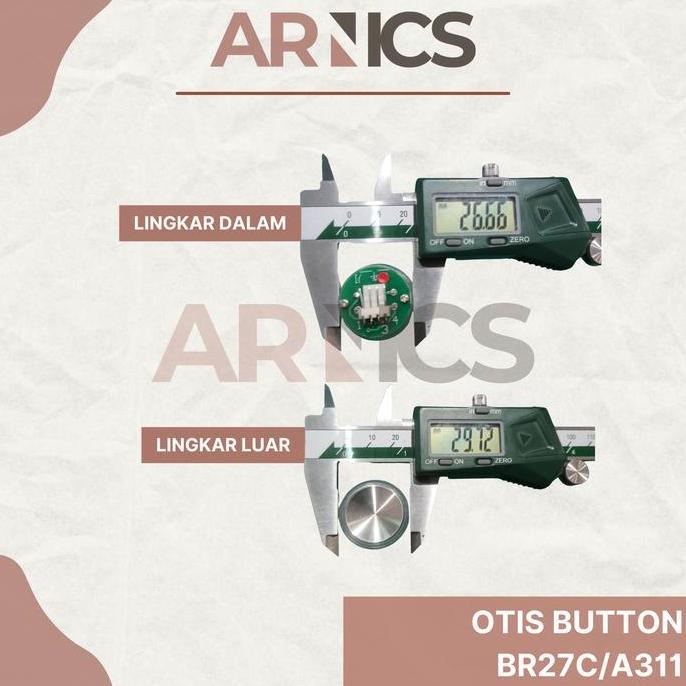 Prime- Otis Button Br27C311 / Elevator Push Button / Push Button Lift Otis
