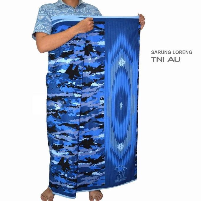 Kenbun- Sarung Loreng Muslim Desa Kain Halus Nyaman Motif Brimob,Nkri, Libanon,Kopasus,Malvinas,Auri