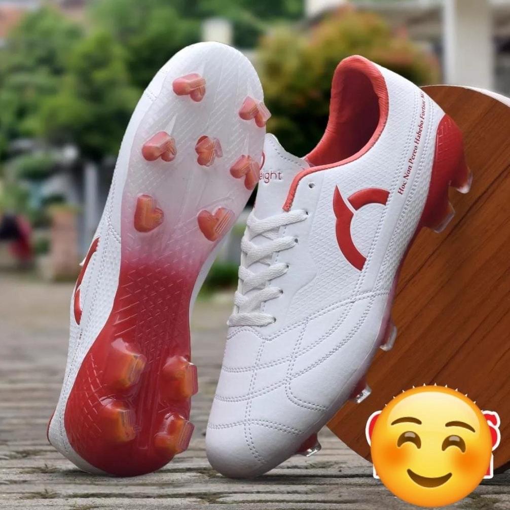 Sale Sepatu Bola Ortuseight Catalyst Meister FG LE White Red Bening l COD Sepatu Bola l Futsal Ortus