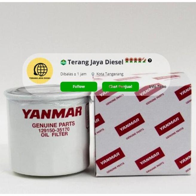 DI71 - FILTER YANMAR 129150-35170 129150 35170