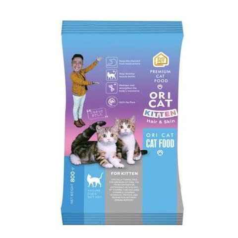 Meow- Makanan Kucing Cat Kitten Fresh Pack 800Gr