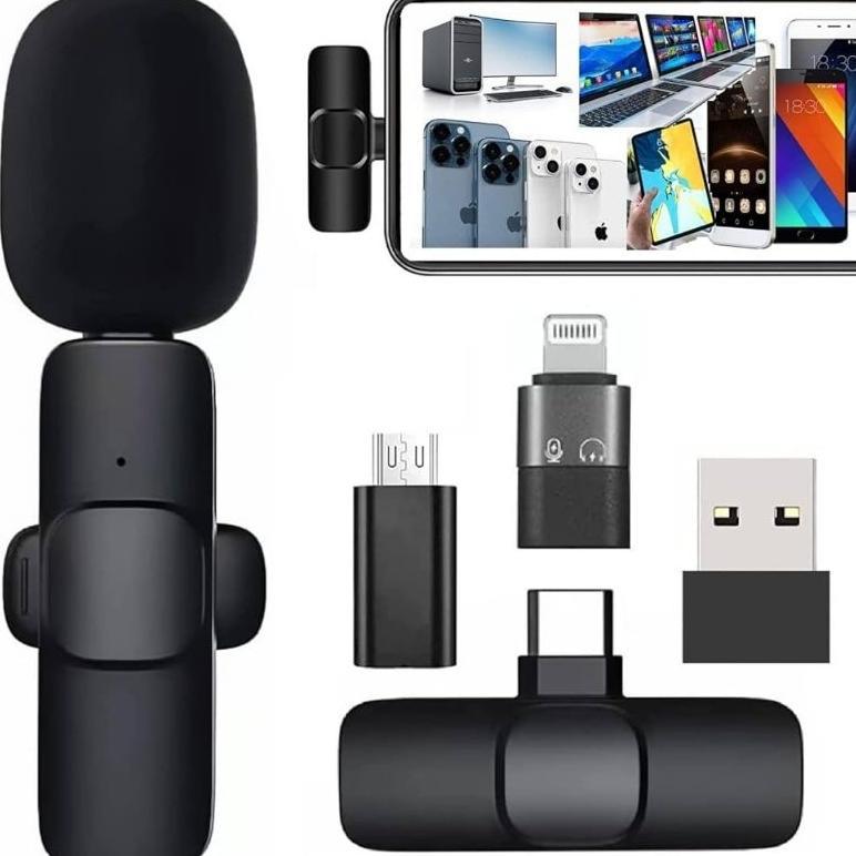 Hot Mic Clip On Wireless K8 Microphone Mic Clip On Youtuber Wireless Usb/Mic Youtuber Bluetooth