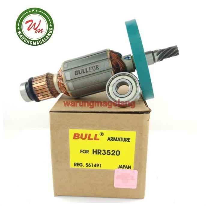 Bull Armature Angker Hr3520 Hr 3520 Makita Rotary Hammer