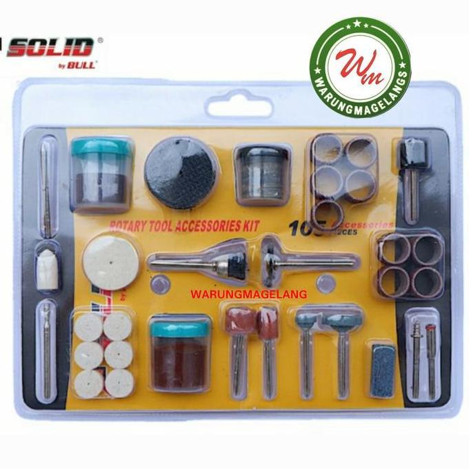 Asses Perlengkapan Mini Grinder 105 Pcs Rotaru Tool Kit Set