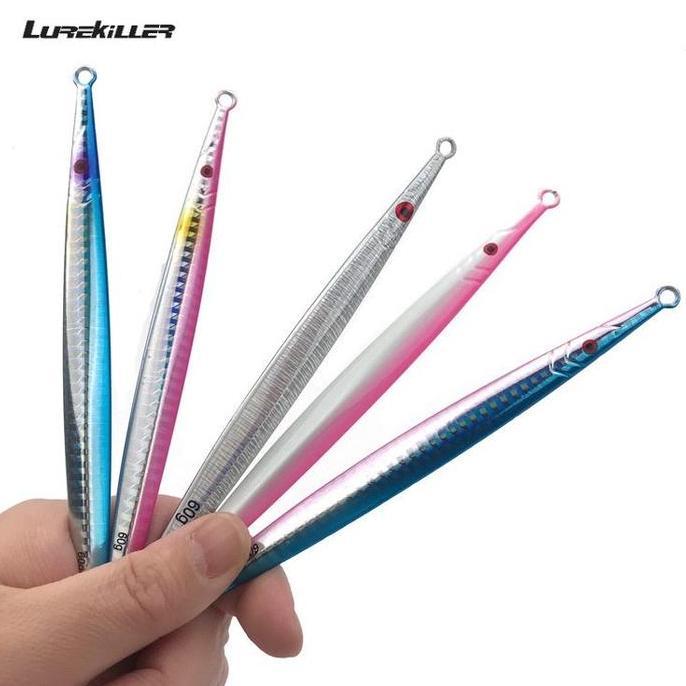 Pesca - Lurekiller Umpan Pancing Metal Jig 60G 400G Umpan Jigging Luminous Mj029