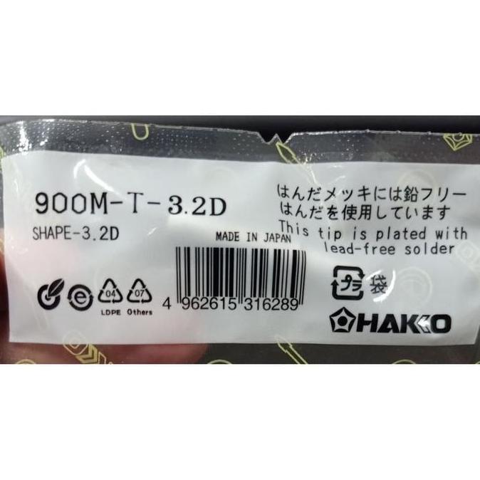 Wenew- Tip Solder / Mata Solder / Soldering Tip Hakko Tip 900-M-T-3.D