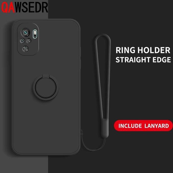 Case XIAOMI REDMI NOTE 10 10S CANDY RING TALI SILIKON SOFT CASE
