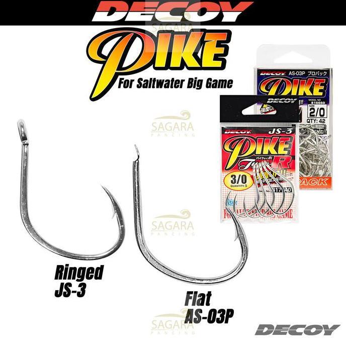 Best Seller Kail Decoy Hook Decoy Pike Kail Pancing Jigging Hook Jigging Berkualitas 100% original