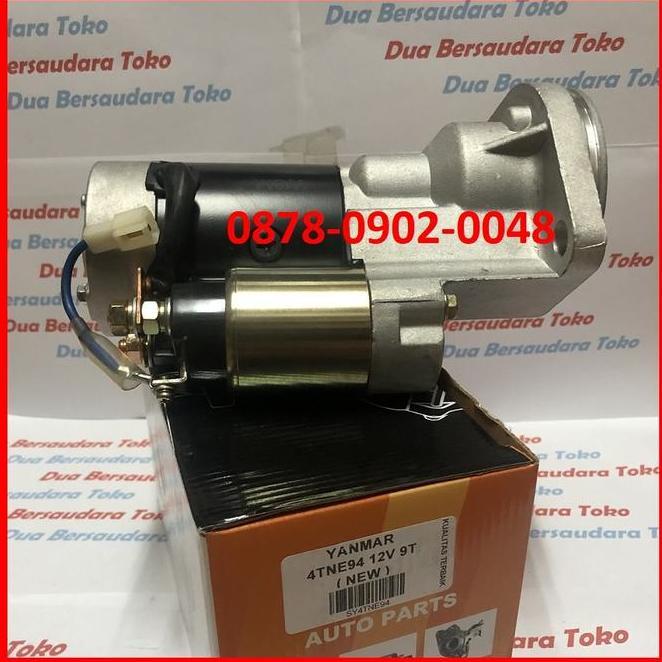 Dinamo Starter Yanmar 4Tne94-98 Se50-3 Mini Excavator 9T 12V