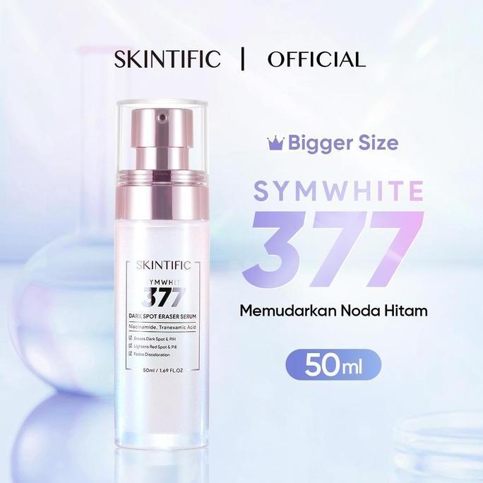 Skintific Symwhite 377 Dark Spot Serum Penghilang Flek Hitam 50Ml Pria Wanita