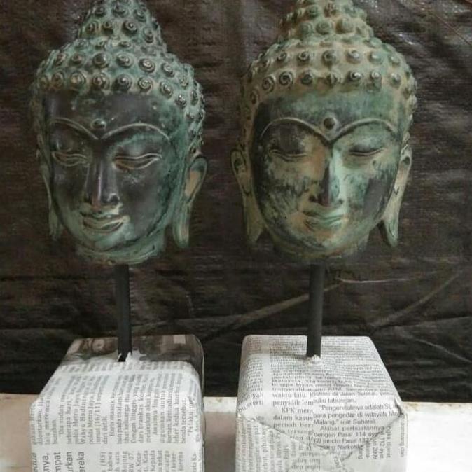 ,,,,,,,] Kepala Buddha Buddha Head no 5