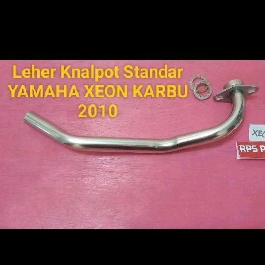DF10 - Leher Knalpot YAMAHA XEON KARBU Paling Tebal Berkualitas Leher Knalpot Standar