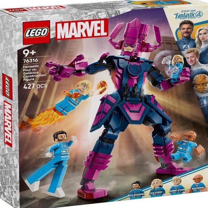 Promo LEGO Super Heroes 76316 Fantastic Four vs. Galactus Construction Figure (427 Pieces), Building