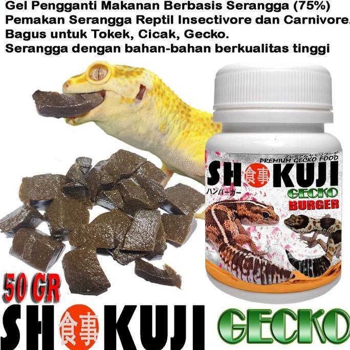 Deepanim- Shokuji Pakan Instan Leopard Gecko Tokek Makanan Pengganti Serangga