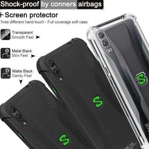 Agape- Imak Case For Black Shark 2 / 2 Pro Airbag Shock Resistant Soft Casing