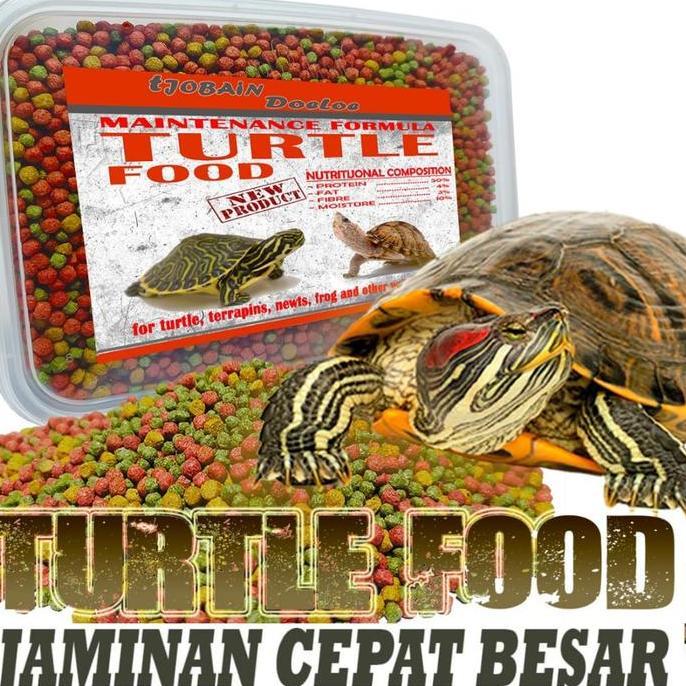 Deepanim- Turtle Pelet Food Makanan Pakan Kura Kura Rez Brazil Ambon Monbi 400Gr