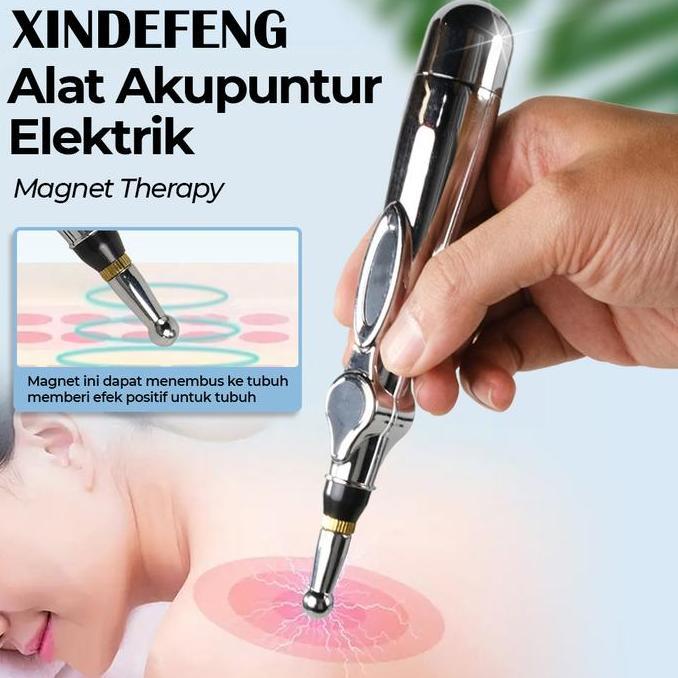 ALAT AKUPUNTUR ELEKTRIK MAGNET THERAPY - DF-618 - SILVER