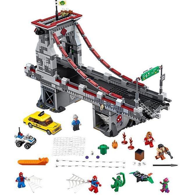 Promo LEGO 76057 - Spider-Man: Web Warriors Ultimate Bridge Battle Diskon