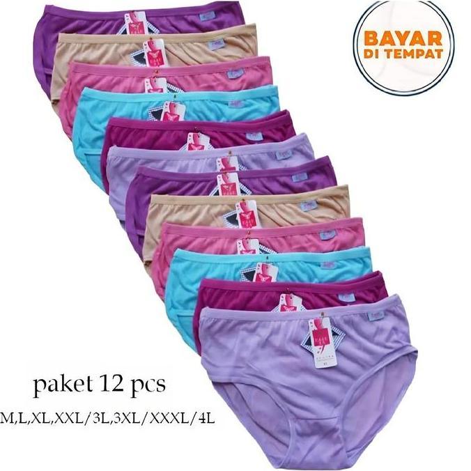 READY TERBARU [HARGA MURAH]celana dalam cewek 1 lusin/cangcut/celana dalam/cd wanita/sempak cewek de