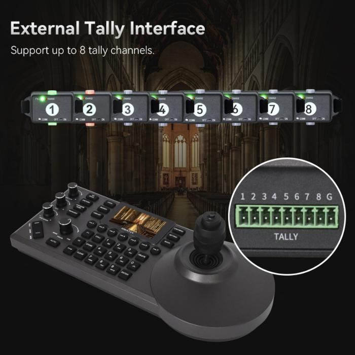 MAGNUSTEK  MG-KC20N MULTIFUNCTIONAL PTZ CAMERA CONTROLLER ORIGINAL DAN TERPERCAYA