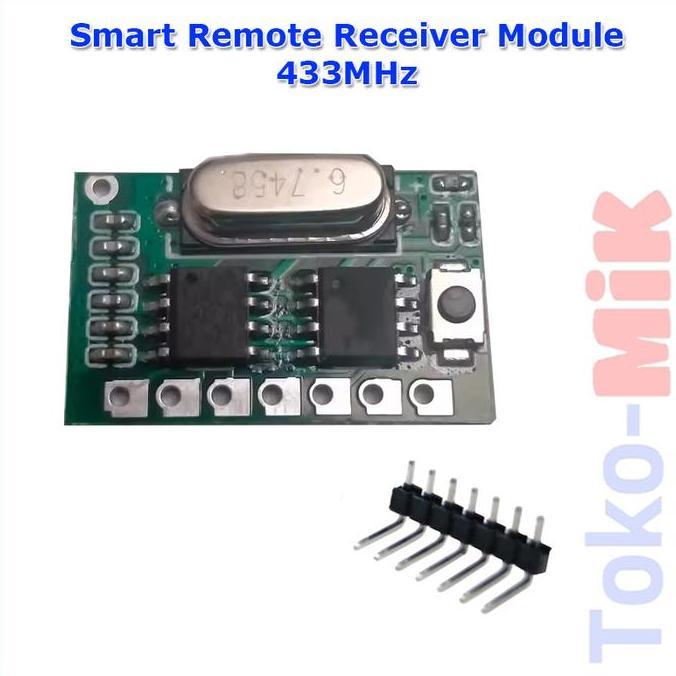 MODUL SMART REMOTE CONTROL RECEIVER MODULE 433MHZ TKMK
