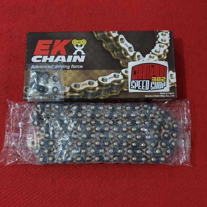 Rantai EK CHAIN SRX2 X Ring 520-120 Black Gold ZX25R ZX 25R R25 MT25